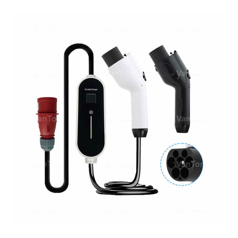 11kw GBT Portable EV Charger