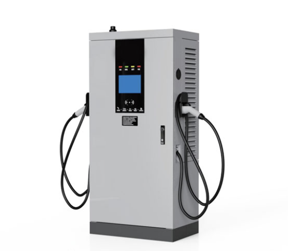 Estación de carga montada en el suelo del cargador rápido de EV IP54 para el coche eléctrico
