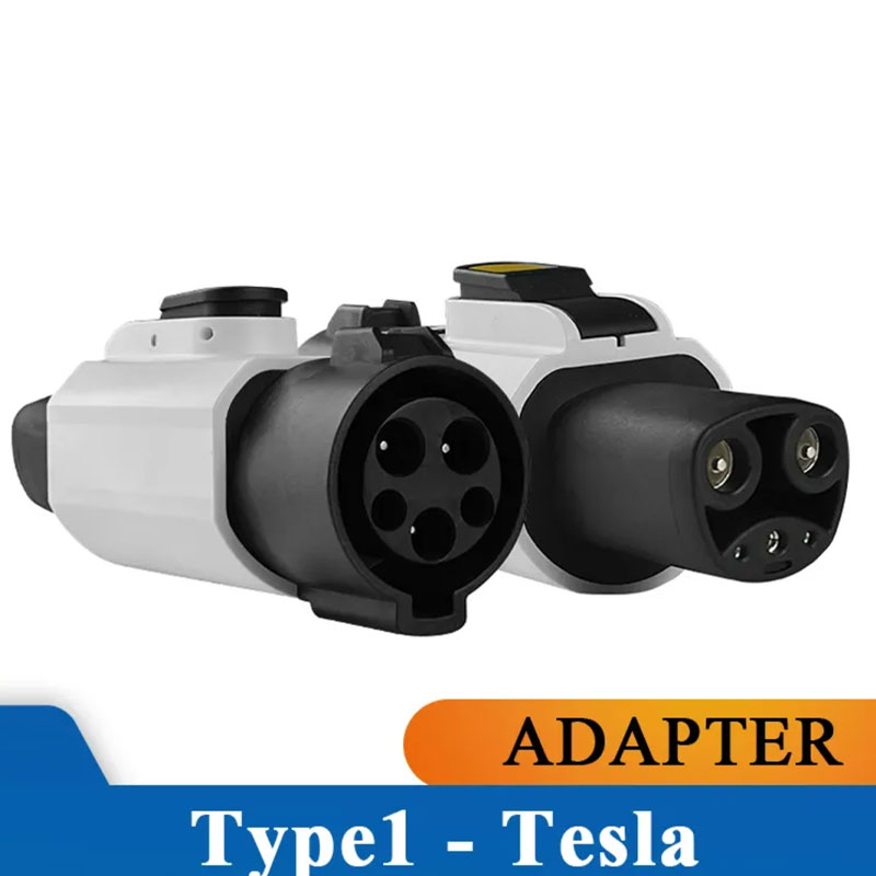 J1772 al adaptador Tesla